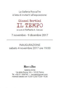 RoccaTre di Torino, mostra personale “Gianni Bertini. Il Tempo”