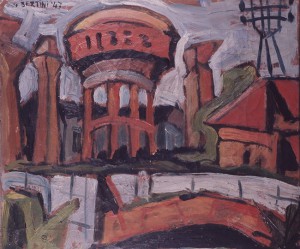 1947 Macerie a Porta a mare oliotela 39x45